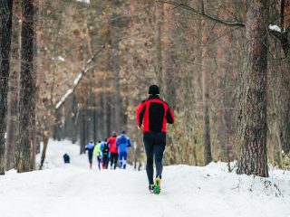 der kälteste Marathon auf der Welt