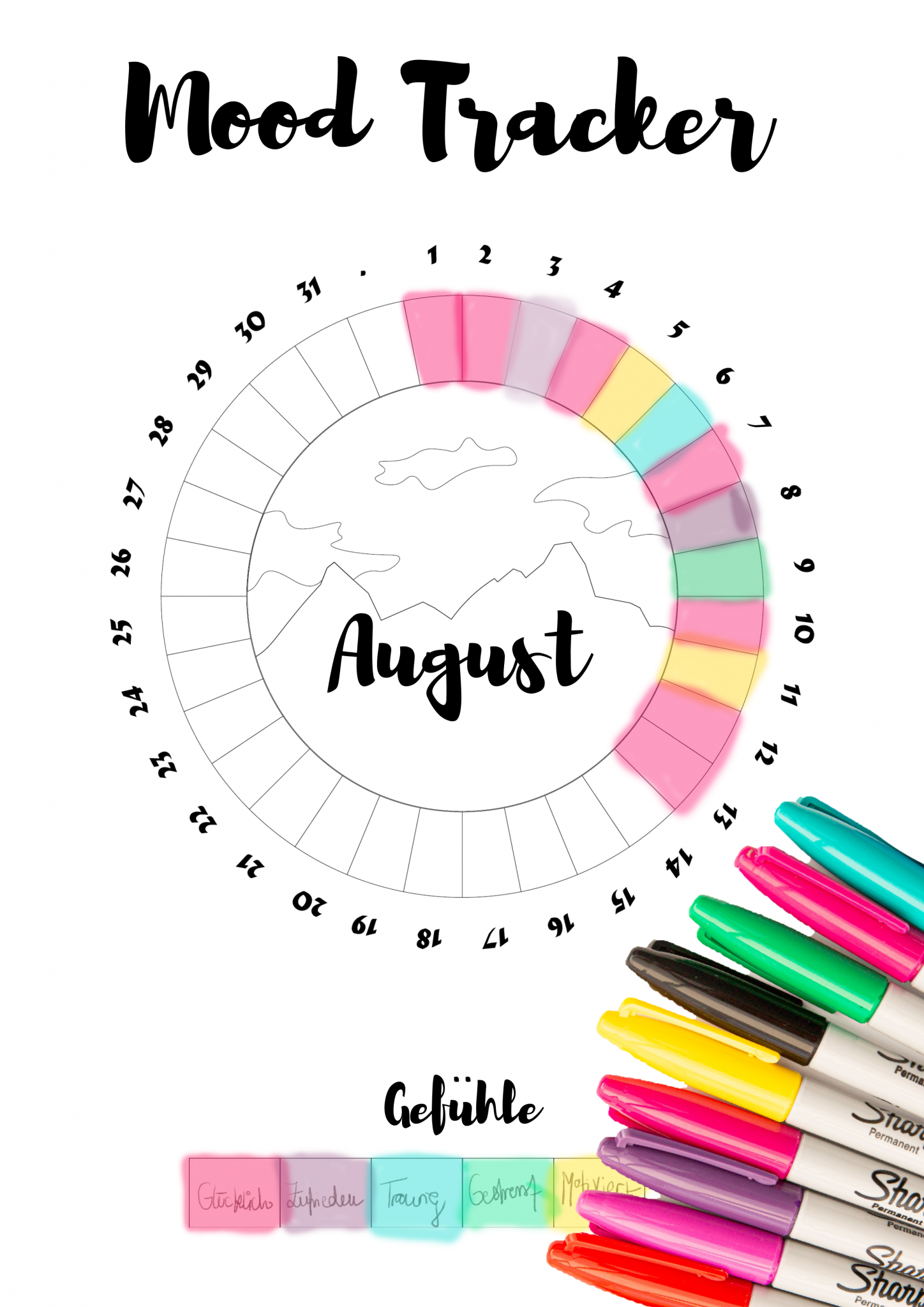 Mood Tracker BesserMe months Practice your mindfulness